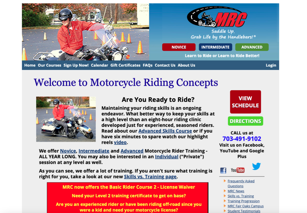 Motorcycle Riding Concept